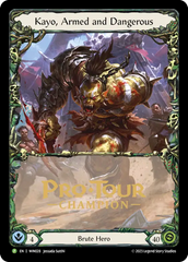 Kayo, Armed and Dangerous - Flesh and Blood TCG - MoxLand