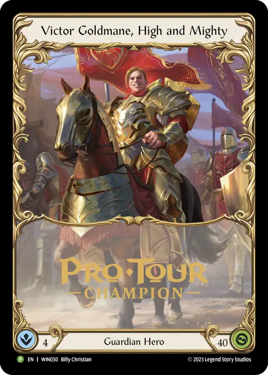 Victor Goldmane, High and Mighty - Flesh and Blood TCG - MoxLand