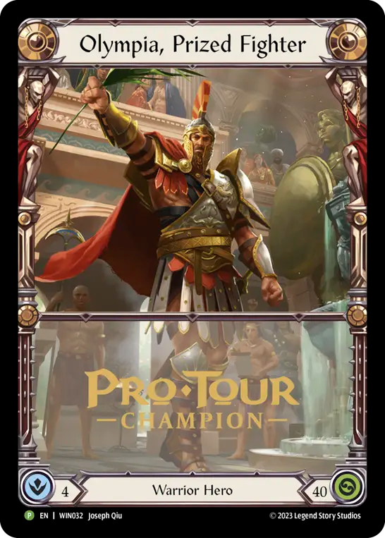 Olympia, Prized Fighter - Flesh and Blood TCG - MoxLand
