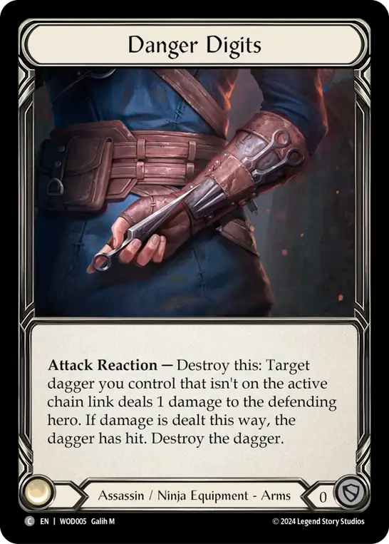 Danger Digits - Flesh and Blood TCG - MoxLand