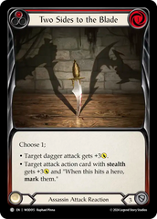 Two Sides to the Blade (Red) - Flesh and Blood TCG - MoxLand