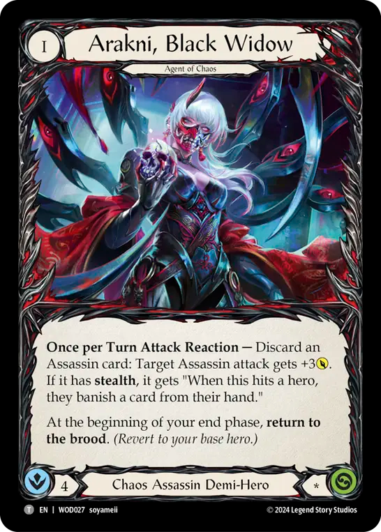 Arakni, Black Widow - Flesh and Blood TCG - MoxLand
