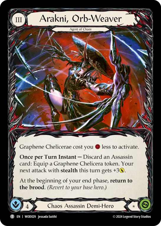 Arakni, Orb-Weaver - Flesh and Blood TCG - MoxLand