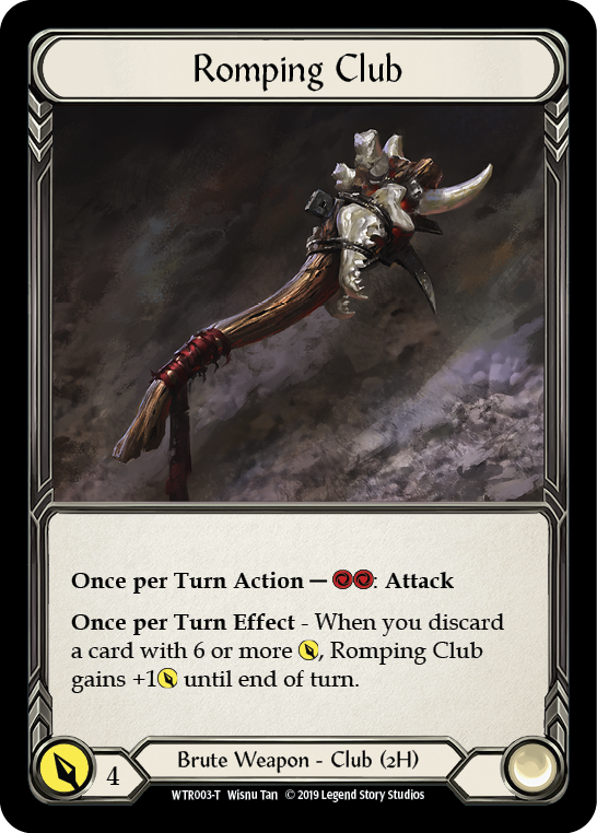 Romping Club - Flesh and Blood TCG - MoxLand