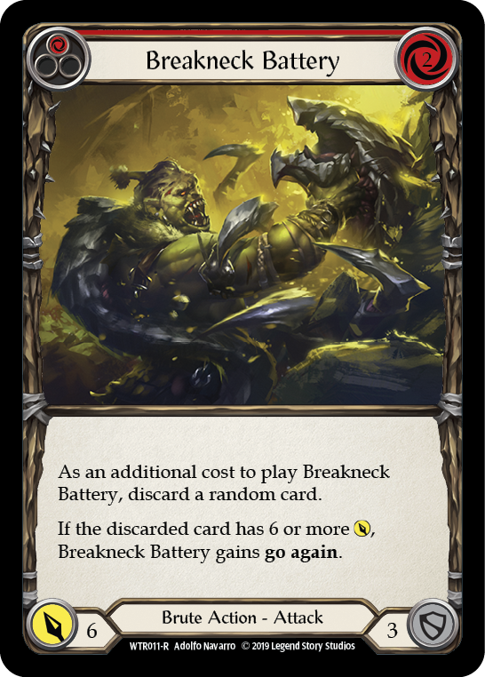 Breakneck Battery (Red) - Flesh and Blood TCG - MoxLand