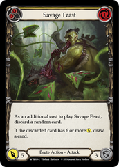 Savage Feast (Yellow) - Flesh and Blood TCG - MoxLand