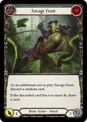 Savage Feast (Blue) - Flesh and Blood TCG - MoxLand