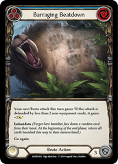 Barraging Beatdown (Blue) - Flesh and Blood TCG - MoxLand