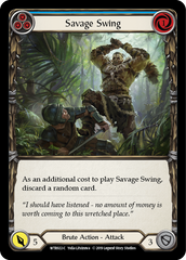 Savage Swing (Blue) - Flesh and Blood TCG - MoxLand