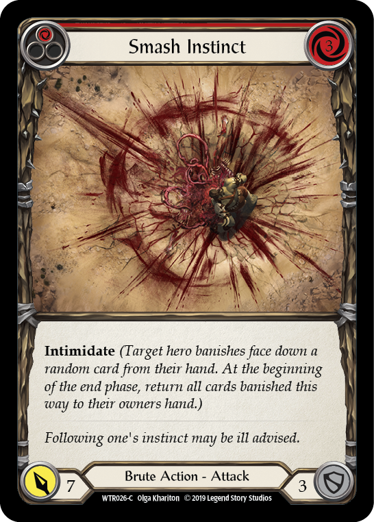 Smash Instinct (Red) - Flesh and Blood TCG - MoxLand