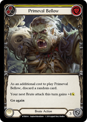 Primeval Bellow (Yellow) - Flesh and Blood TCG - MoxLand