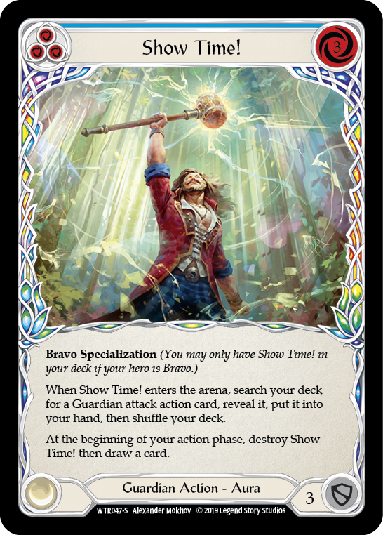 Show Time! (Blue) - Flesh and Blood TCG - MoxLand