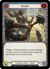 Disable (Blue) - Flesh and Blood TCG - MoxLand