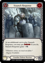 Staunch Response (Blue) - Flesh and Blood TCG - MoxLand