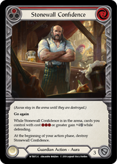 Stonewall Confidence (Red) - Flesh and Blood TCG - MoxLand