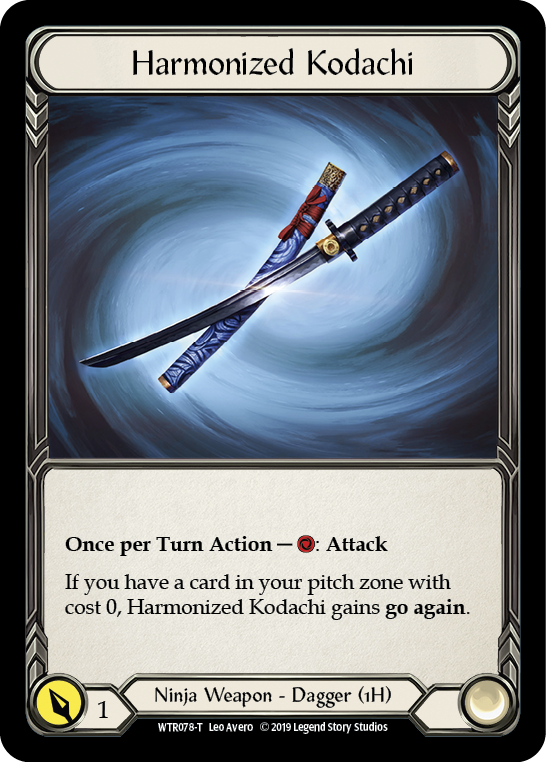 Harmonized Kodachi - Flesh and Blood TCG - MoxLand