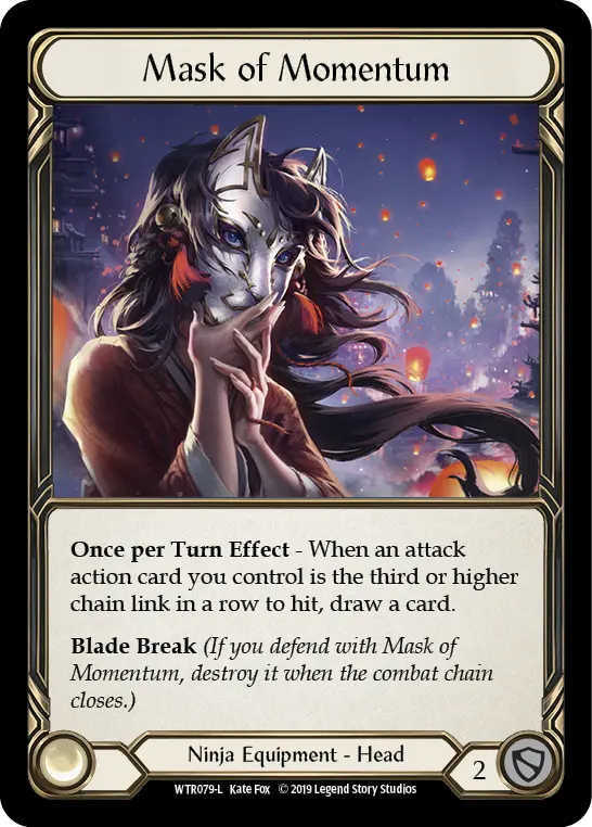 Mask of Momentum - Flesh and Blood TCG - MoxLand
