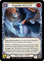 Mugenshi: RELEASE (Yellow) - Flesh and Blood TCG - MoxLand
