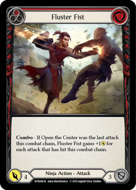 Fluster Fist (Red) - Flesh and Blood TCG - MoxLand