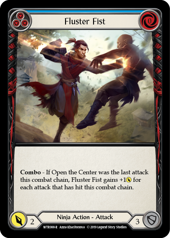 Fluster Fist (Blue) - Flesh and Blood TCG - MoxLand