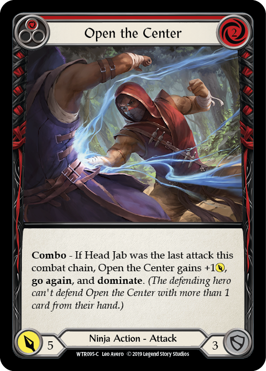 Open the Center (Red) - Flesh and Blood TCG - MoxLand