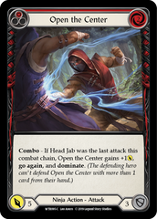 Open the Center (Red) - Flesh and Blood TCG - MoxLand