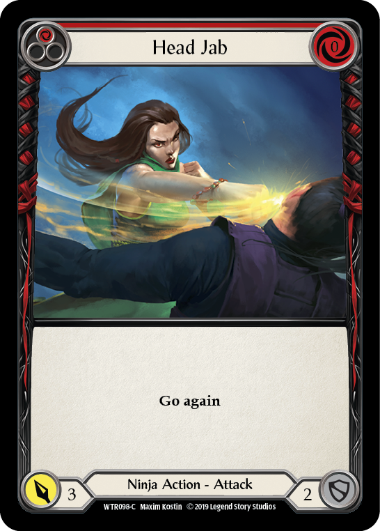 Head Jab (Red) - Flesh and Blood TCG - MoxLand