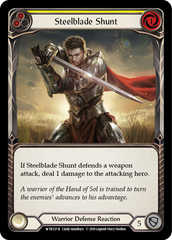 Steelblade Shunt (Yellow) - Flesh and Blood TCG - MoxLand