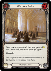 Warrior's Valor (Blue) - Flesh and Blood TCG - MoxLand