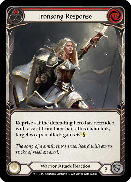 Ironsong Response (Red) - Flesh and Blood TCG - MoxLand