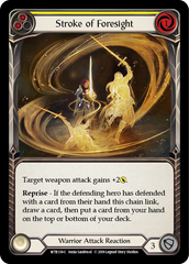 Stroke of Foresight (Yellow) - Flesh and Blood TCG - MoxLand