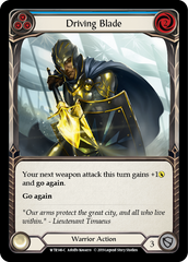 Driving Blade (Blue) - Flesh and Blood TCG - MoxLand
