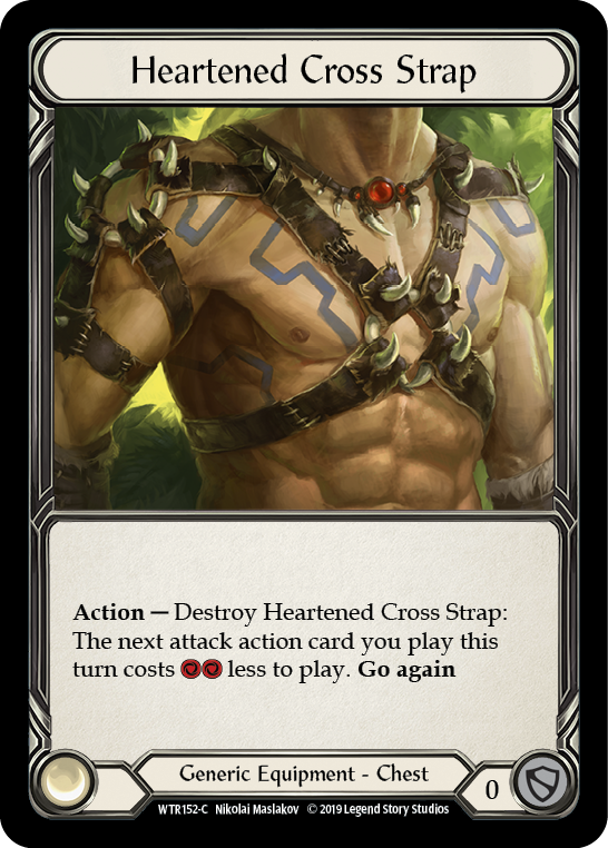 Heartened Cross Strap - Flesh and Blood TCG - MoxLand