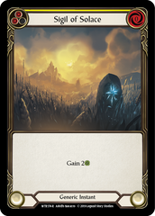 Sigil of Solace (Yellow) - Flesh and Blood TCG - MoxLand