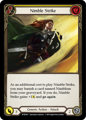 Nimble Strike (Yellow) - Flesh and Blood TCG - MoxLand