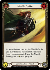 Nimble Strike (Blue) - Flesh and Blood TCG - MoxLand