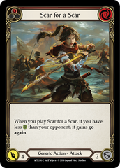 Scar for a Scar (Red) - Flesh and Blood TCG - MoxLand