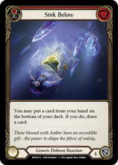 Sink Below (Red) - Flesh and Blood TCG - MoxLand