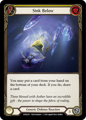 Sink Below (Yellow) - Flesh and Blood TCG - MoxLand