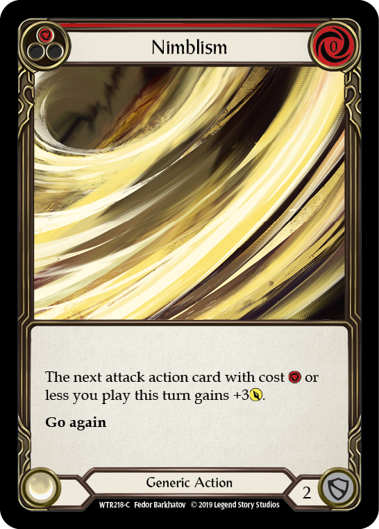Nimblism (Red) - Flesh and Blood TCG - MoxLand