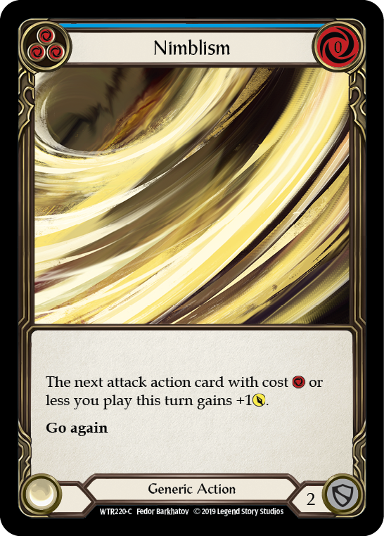 Nimblism (Blue) - Flesh and Blood TCG - MoxLand