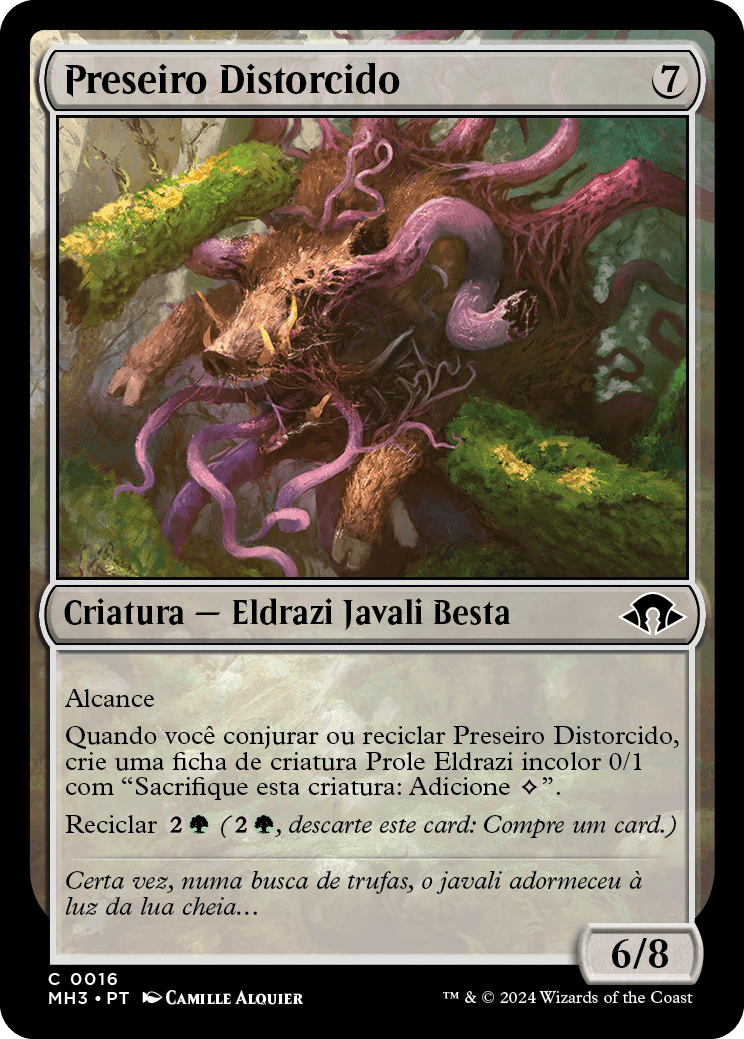 Preseiro Distorcido / Warped Tusker - Magic: The Gathering - MoxLand