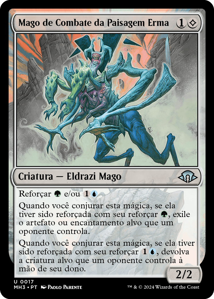 Mago de Combate da Paisagem Erma / Wastescape Battlemage - Magic: The Gathering - MoxLand