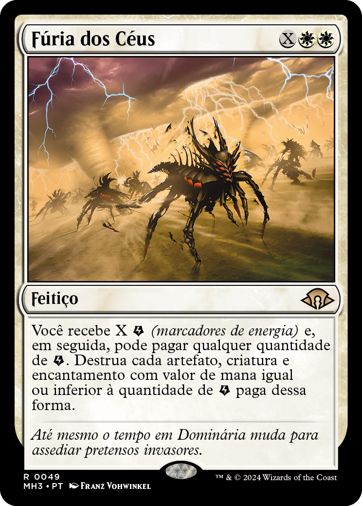 Fúria dos Céus / Wrath of the Skies - Magic: The Gathering - MoxLand