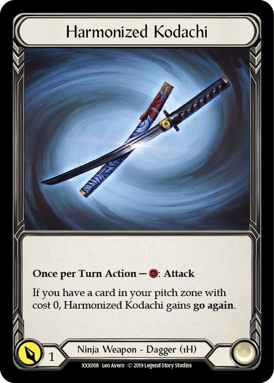 Harmonized Kodachi - Flesh and Blood TCG - MoxLand