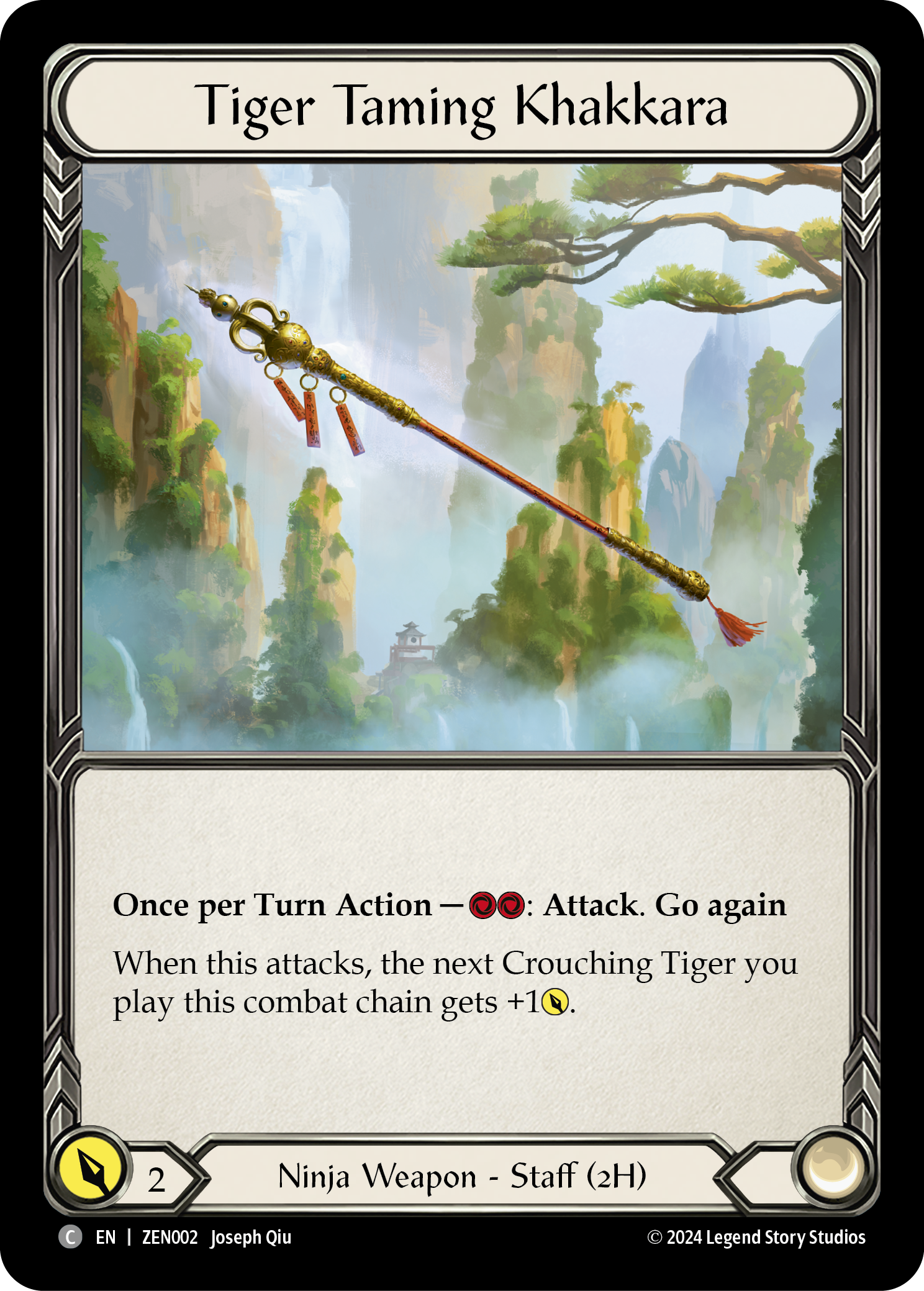 Tiger Taming Khakkara - Flesh and Blood TCG - MoxLand