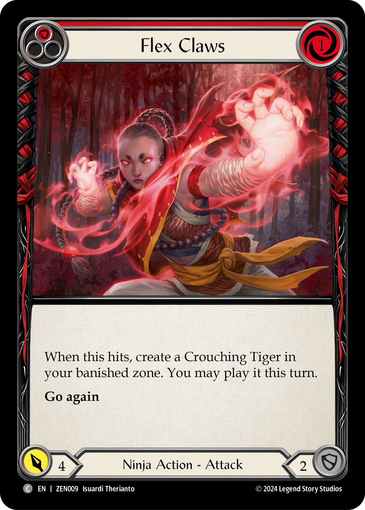 Flex Claws (Red) - Flesh and Blood TCG - MoxLand