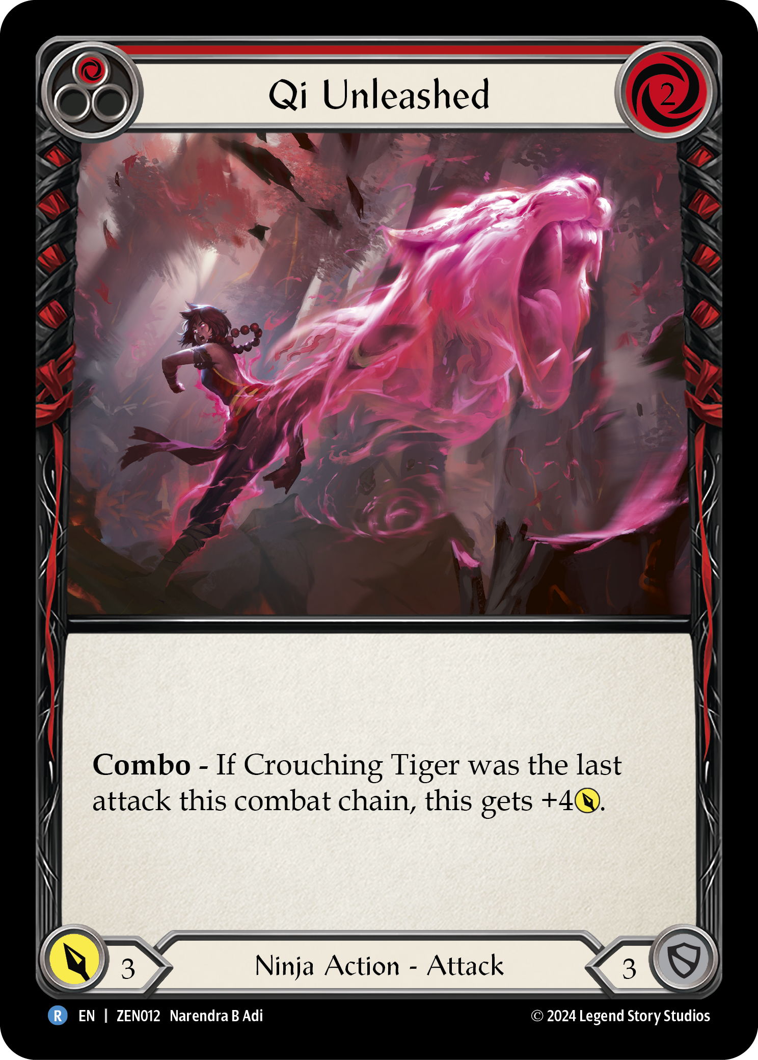 Qi Unleashed (Red) - Flesh and Blood TCG - MoxLand