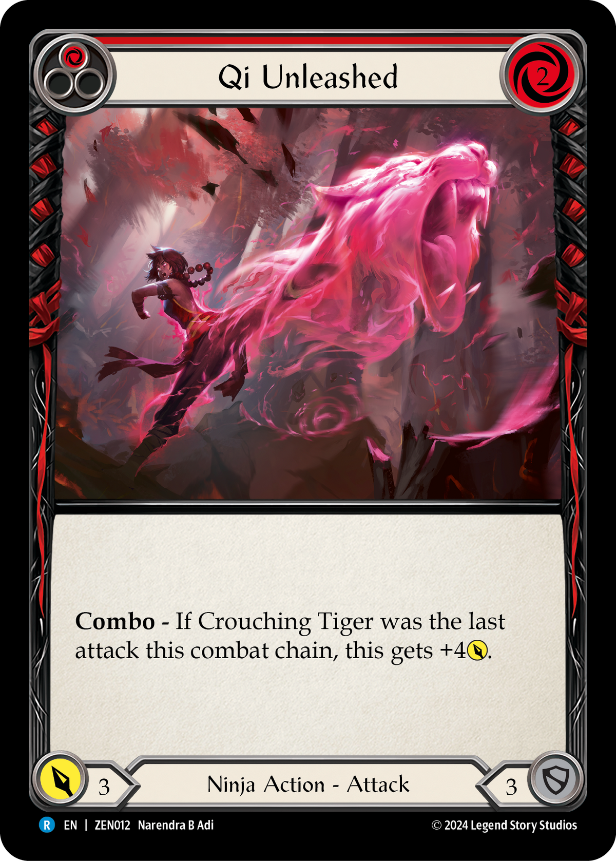 Qi Unleashed (Red) - Flesh and Blood TCG - MoxLand