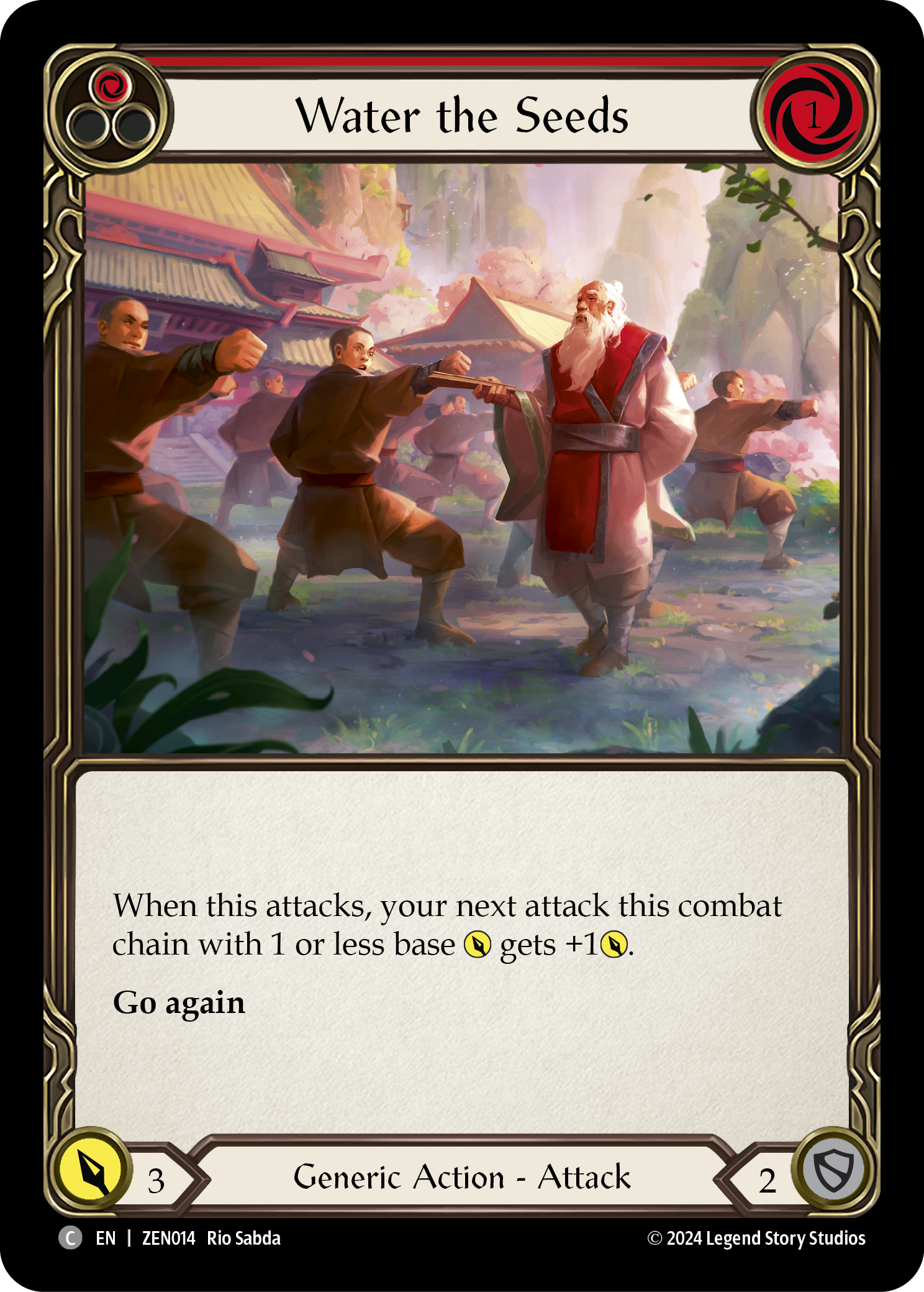 Water the Seeds (Red) - Flesh and Blood TCG - MoxLand